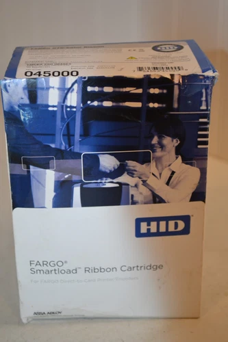 GENUINE HID Fargo 45000 YMCKO Color Ribbon - 250 prints for DTC1000 DTC1250e