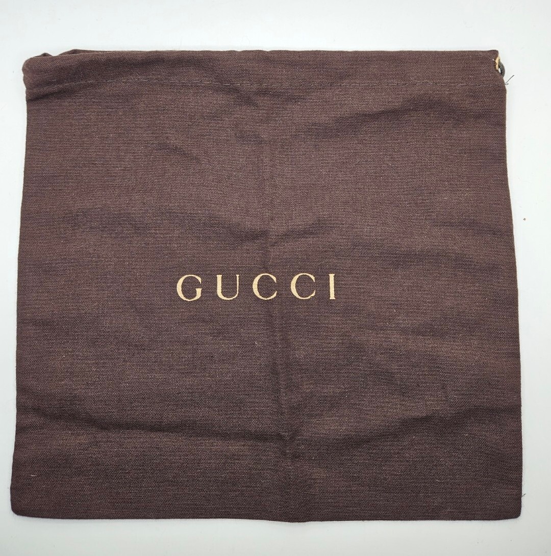 Gucci Drawstring Duster Dust Bag Protector 10” x … - image 1