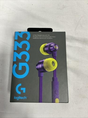 Logitech G333 Gaming Earphones - Purple (981-000935)