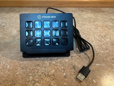 Elgato Stream Deck Live Content Creation Controller - Black, 15 Keys
