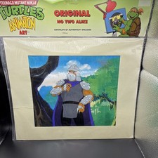 Teenage Mutant Ninja Turtles Shredder MWS inc Original Production Art Cel w/ COA