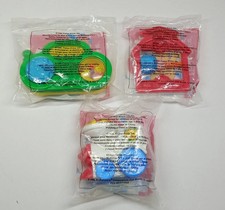Fisher Price Baby Early Learning McDonald's Happy Meal Toys X 3 New Sealed