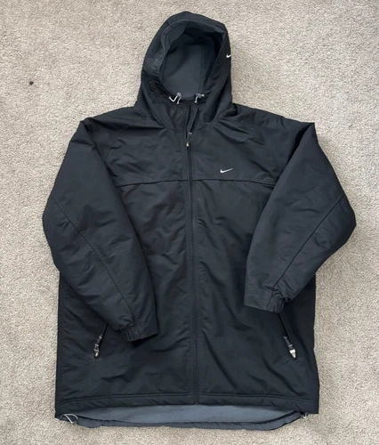 Y2K Vintage Nike Full-Length Insulated Fleece Jacket XXL - product listing photo