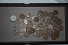 Mostly EF Lincoln Wheat Penny Cent 1930 D ROLL     RL08A