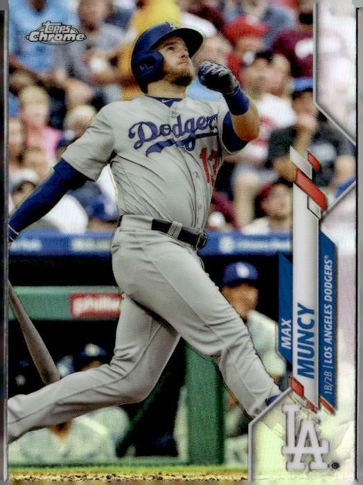 2020 Topps Chrome #13 Max Muncy Refractor