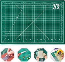 12" x 18" Double Sided Self Healing Cutting Mat for Sewing Craft Fabric