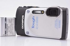 OLYMPUS STYLUS TG-850 Tough White Waterproof 16MP Digital Camera Tested Japan