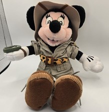 Walt Disney World Minnie Mouse Plush Safari Animal Kingdom 10