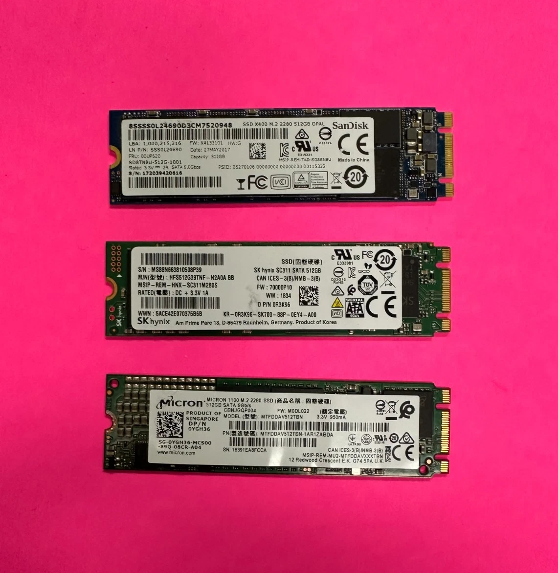 SanDisk M.2 Interface 512 GB Solid State Drives for sale | eBay