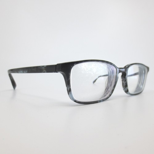 John Jacobs JJ E11077 C3 Eyeglasses Black Grey Marble Tortoise 51-18-140