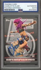 2021 Topps 🧨 Charlotte Flair Autographed RC-3 Signed. Wrestling PSA Authentic