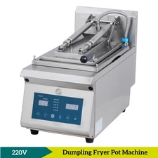 Electric Single-head/double-head Fully Automatic Dumpling Frying Machine
