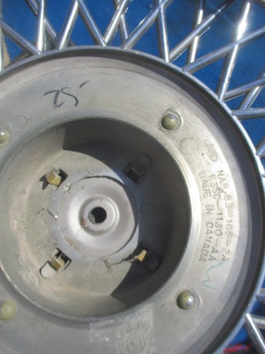 1983 1988 Mercury Cougar Wire Locking Wheel Cover Hubcap Original FOMOCO F25 - Picture 13 of 15