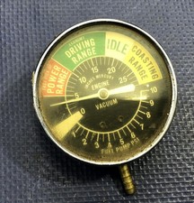 Rac Engine Vacuum Fuel Pump Psi Tester Gauge Vintage