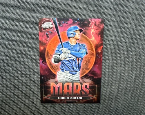 2025 Topps Cosmic Chrome - Planetary Pursuit Shohei Ohtani #PPMA-2 Mars Dodgers