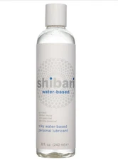 Shibari Premium Water-Based Lubricant, Personal Lube, 8 Fl Oz (Pack of 1)