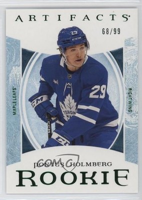 2022-23 Artifacts Redeemed Rookies Emerald 68/99 Pontus Holmberg Rookie RC 0wx2