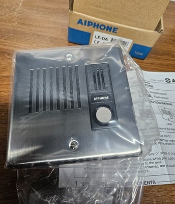 AIPHONE LE-DA Audio Only Stainless Steel Intercom Door Station