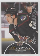 2021-22 Upper Deck Series 1 UD Canvas Young Guns Black Lane Pederson #C99 06ie