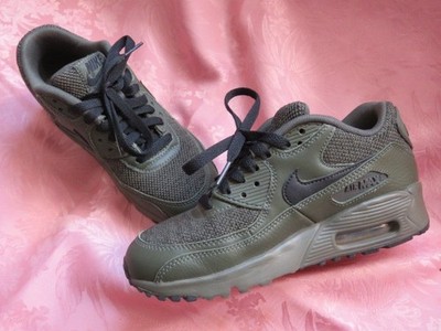 Sportliche Sneaker NIKE Air Max 90, Schnürung, oliv, Gr.36, neuwertig