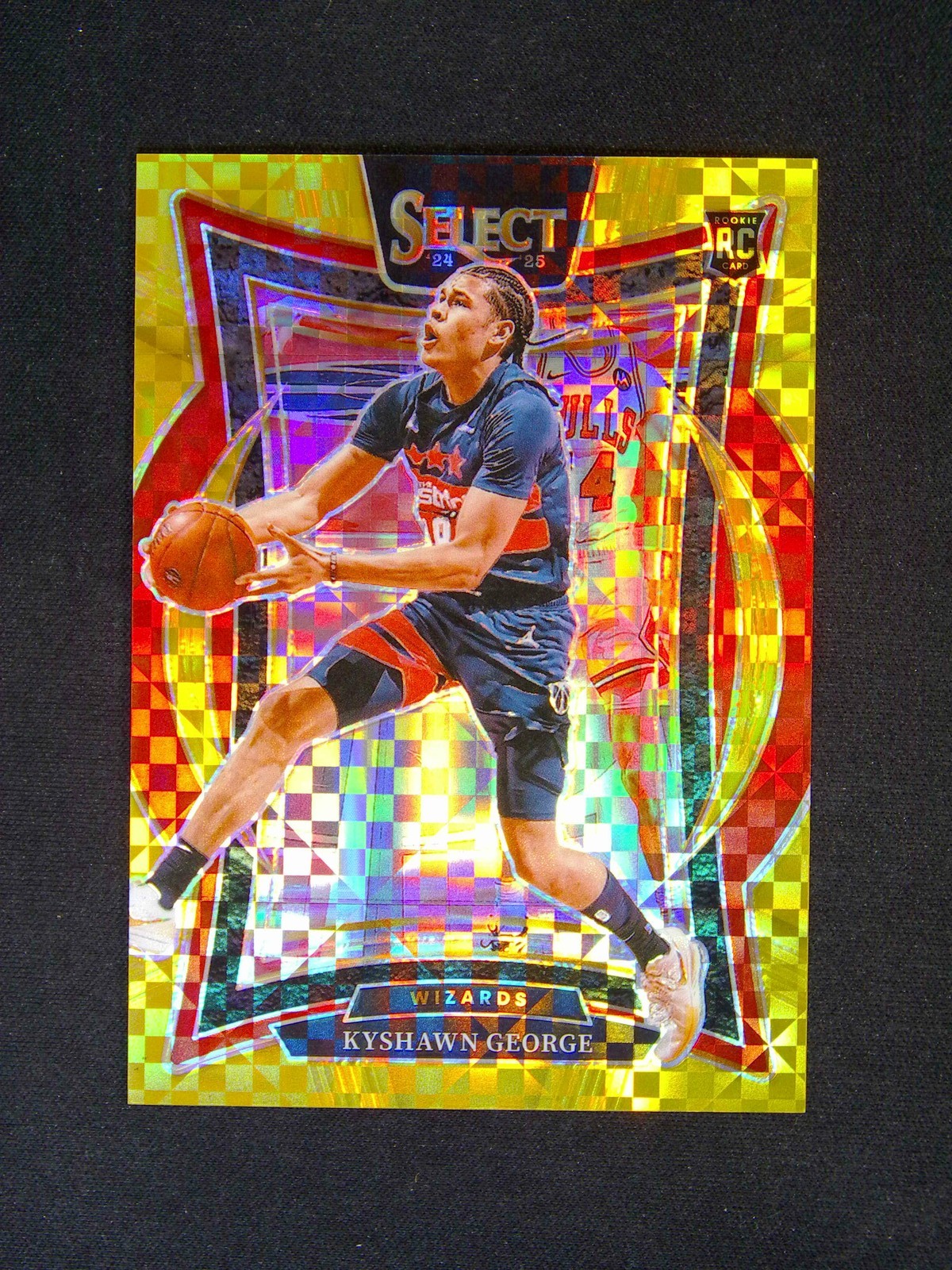 2024-25 Panini Select Kyshawn George #85 Concourse RC Rookie Gold /10