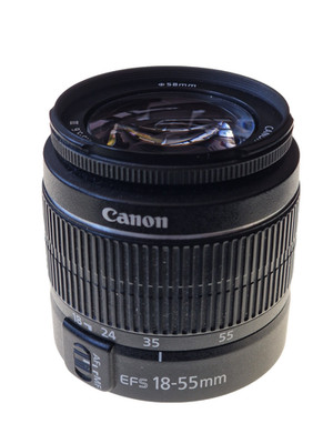 CANON 18-55mm 1:3.5-5.6 III 3 Objektiv EF-S Bajonett APS-C 18 55 Zoom Lens EFS