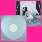 Madison Beer Bad Enough Angel Wings Baby Blue Heart Shape Vinyl UO Exclusive VG+