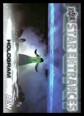 Hologram 2026 Star Entrances Upper Deck AEW SE-4