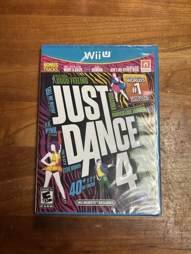 Just Dance 4 - Nintendo Wii U NEW Sealed