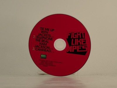 FIGHT LIKE APES TIE ME UP WITH JACKETS (D89) 3 Track Promo CD Single including P