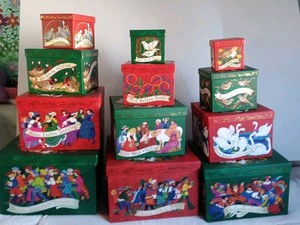 12 Days of Christmas Nesting Boxes | eBay