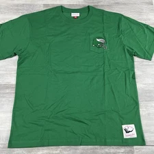 Mitchell & Ness Premium Philadelphia Eagles Green Fashion Shirt Size Men’s XL