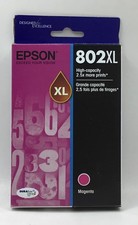 Exp 7/26 Epson 802XL Magenta High Capacity Ink Cartridge Exp 7/26
