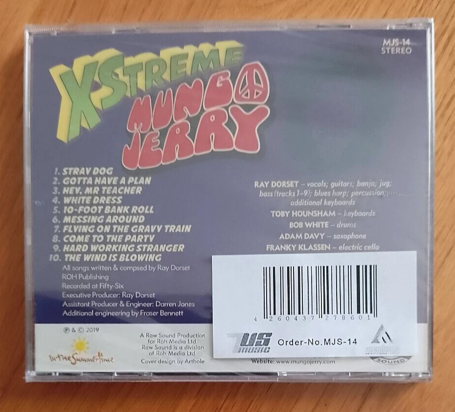 Mungo Jerry - Xstreme (CD Album)  - Bild 2 von 3