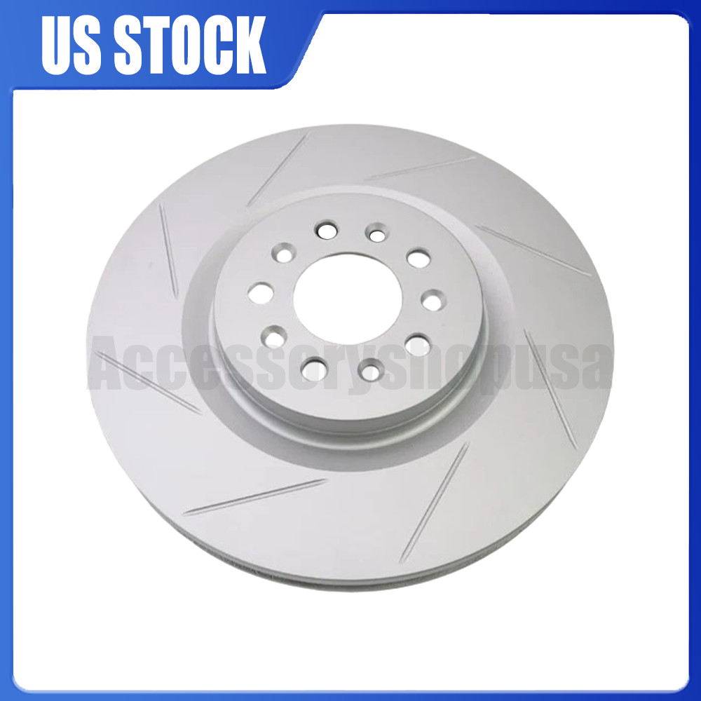 NEW Front And Rear Brake Rotors For Aston Martin Db9 V8 4G432810265 4G432810266