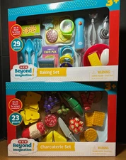 Toy food play Baking & Charcuterie Sets Pretend Grocery HEB Beyond Imagination