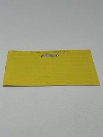 Dr. Mario (Nintendo NES 1990) Instruction Booklet Manual Only NES-VU-USA (T)