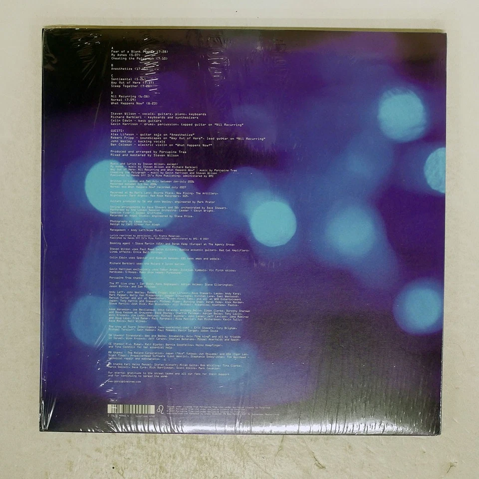 PORCUPINE TREE FEAR OF A BLANK PLANET TONEFLOAT TF40 Netherlands VINYL 2LP - Image 2 of 3