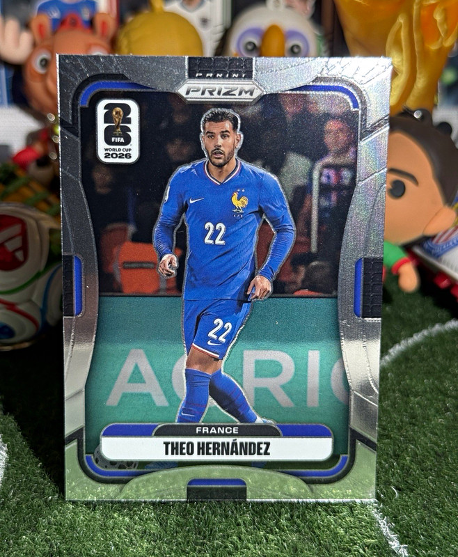 Panini Prizm FIFA World Cup Theo Hernandez France Base Set #32 2026 Soccer