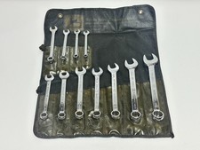 John Deere Tools USA 11pc Metric 7mm to 19mm Short Polished Wrench Set, Kit Bag