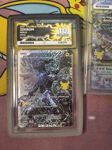 Pokémon TCG Zekrom Celebrations Classic Collection #114/114 ACE 10 GEM MINT