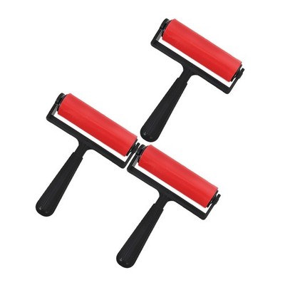  3 Pcs Farbwalzen Für Den Druck Kleine Farbrolle Druckwalze Druckzubehör