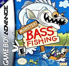 Monster Bass Fishing GBA New Game Boy Advance