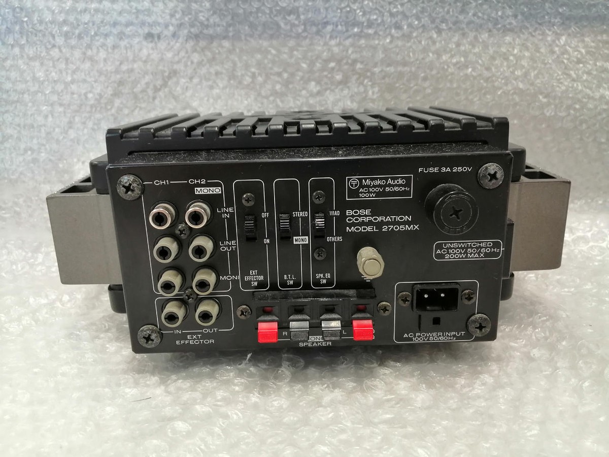 BOSE パワーアンプ 2705MX BOSE 2705MX | Power Amplifier from Japan | eBay