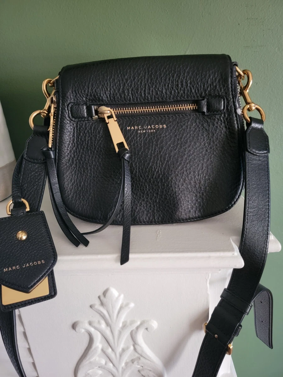 Marc Jacobs Gotham Small Nomad Saddle Bag in Black