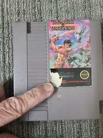NES Nintendo 1990 Target: Renegade Wizzards & Warriors Cartridge Game