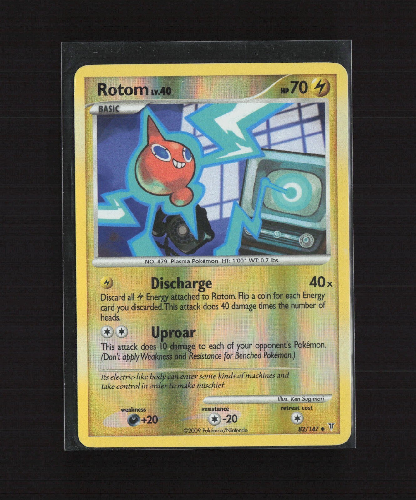 Rotom 82/147 Supreme Victors Reverse Holo Uncommon Pokemon Card