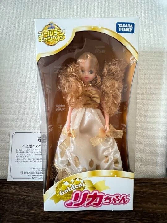 Takara Tomy Golden Licca Doll HI-CHEW Golden Campaign Limited to