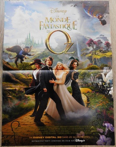 Oz the Great and Powerful French Movie Poster Original 15"23 2013 Sam Raimi