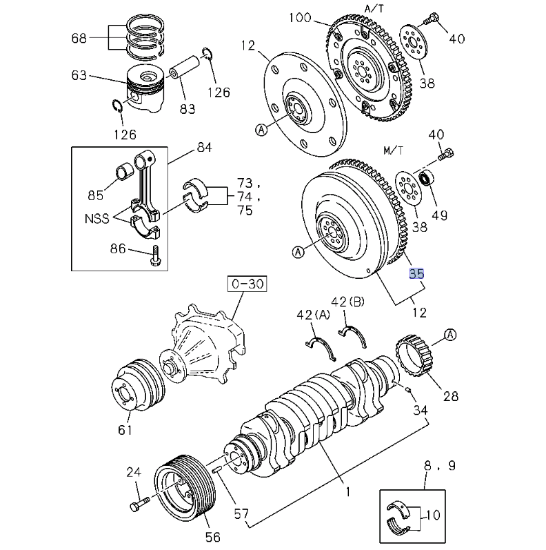 五十鈴　BC420SSS GUT-RING Gucci Gucci Ghost Sterling Silver Ring - Size 6 YBC477932001012